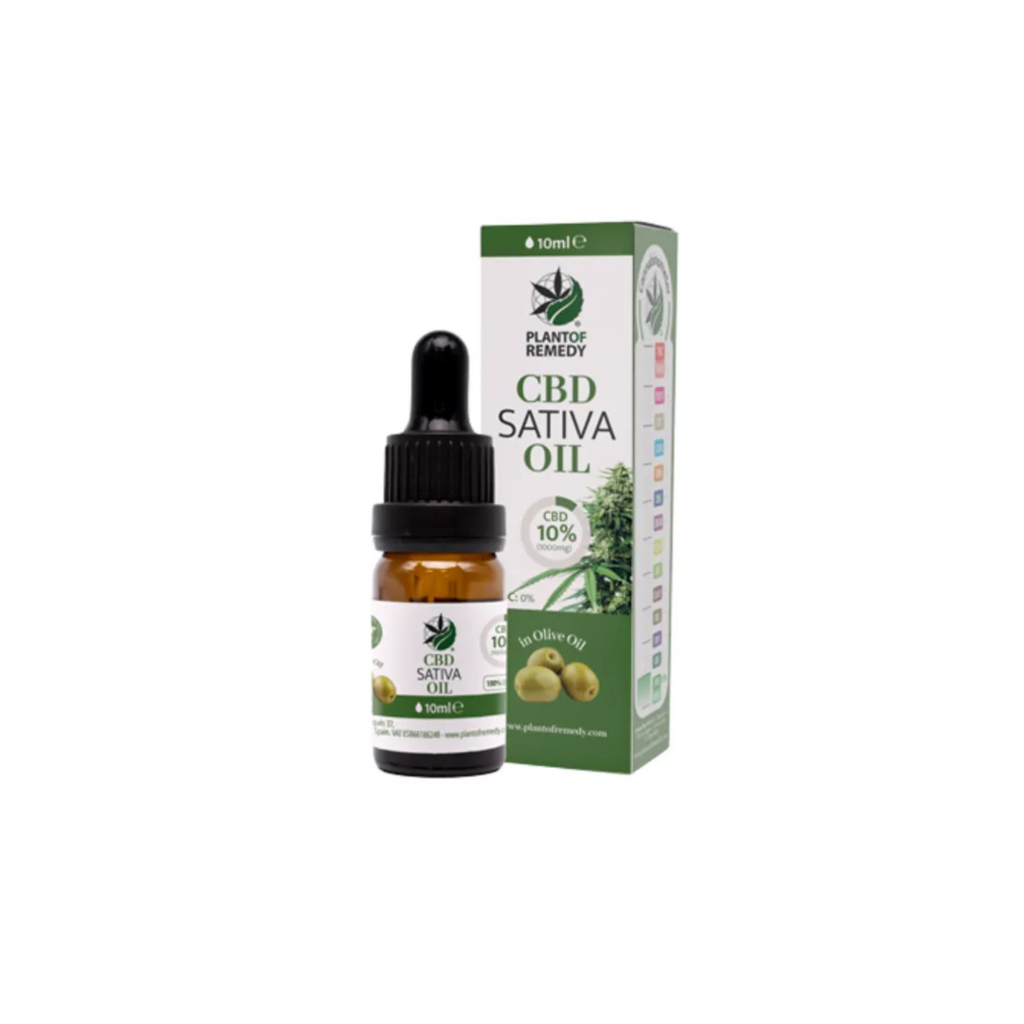 ACEITE DE OLIVA CON CBD 10% (PLANT OF REMEDY)