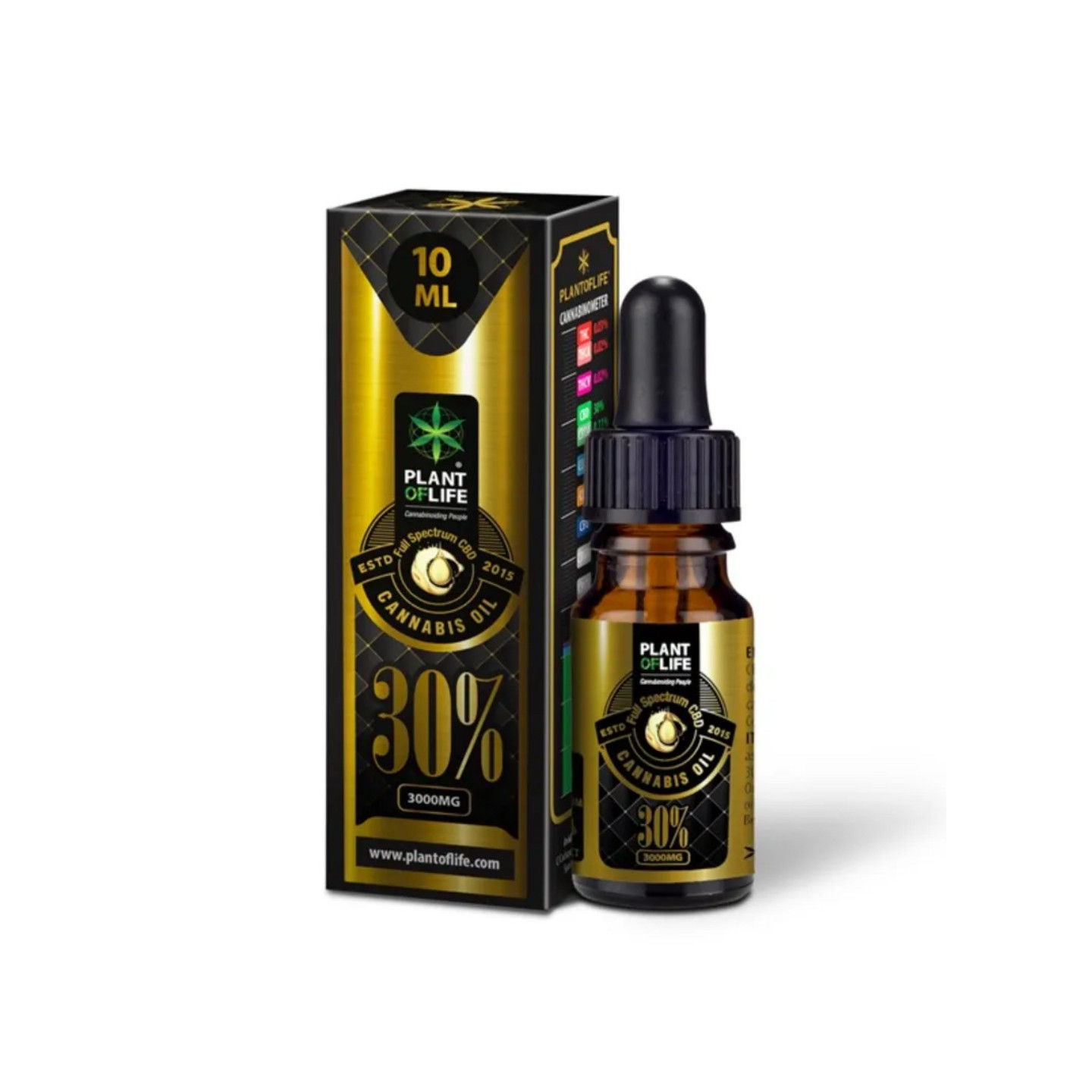 ACEITE DE CBD 30% -10ML-FULL SPECTRUM (PLANT OF LIFE)