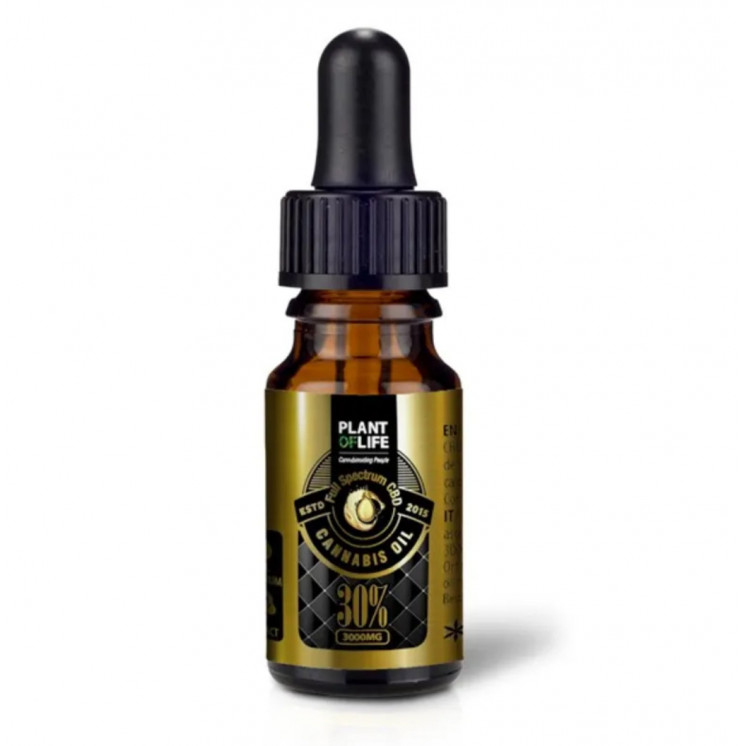 ACEITE DE CBD 30% -10ML-FULL SPECTRUM (PLANT OF LIFE)